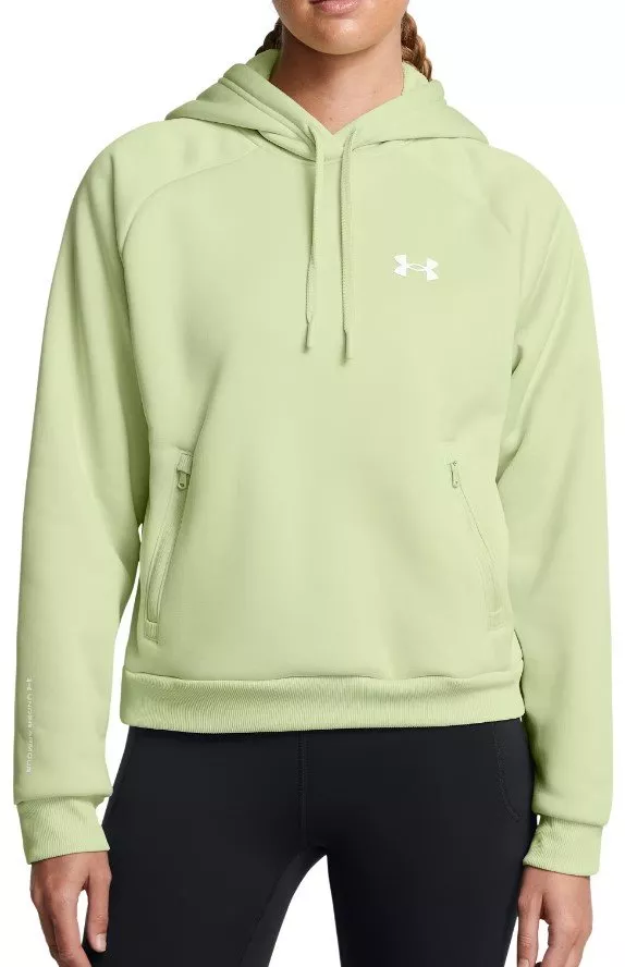 Sweatshirt Under UA Armour Flc Pro Hdy-GRN