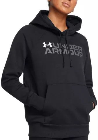 Rival Fleece Wordmark Hoodie-BLK