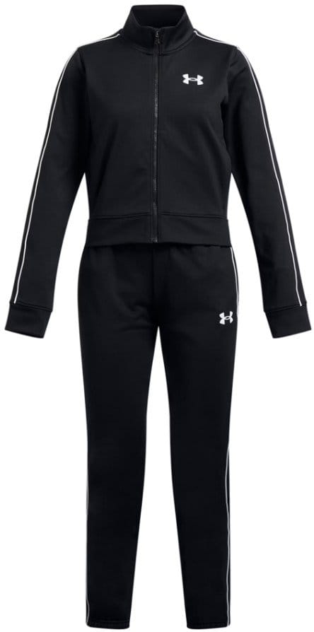 Set Under Armour UA Icon Knit Crop Tracksuit-BLK