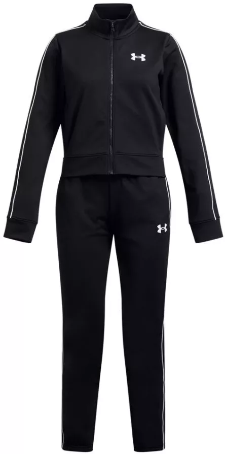 Set Under Armour UA Icon Knit Crop Tracksuit-BLK
