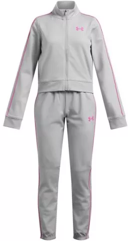 UA Icon Knit Crop Tracksuit-GRY