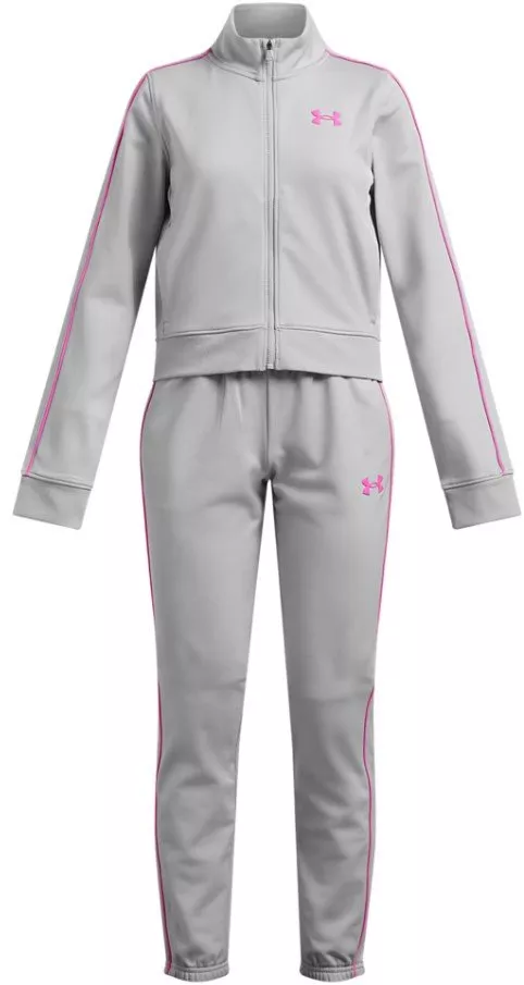 Set Under Armour UA Icon Knit Crop Tracksuit-GRY