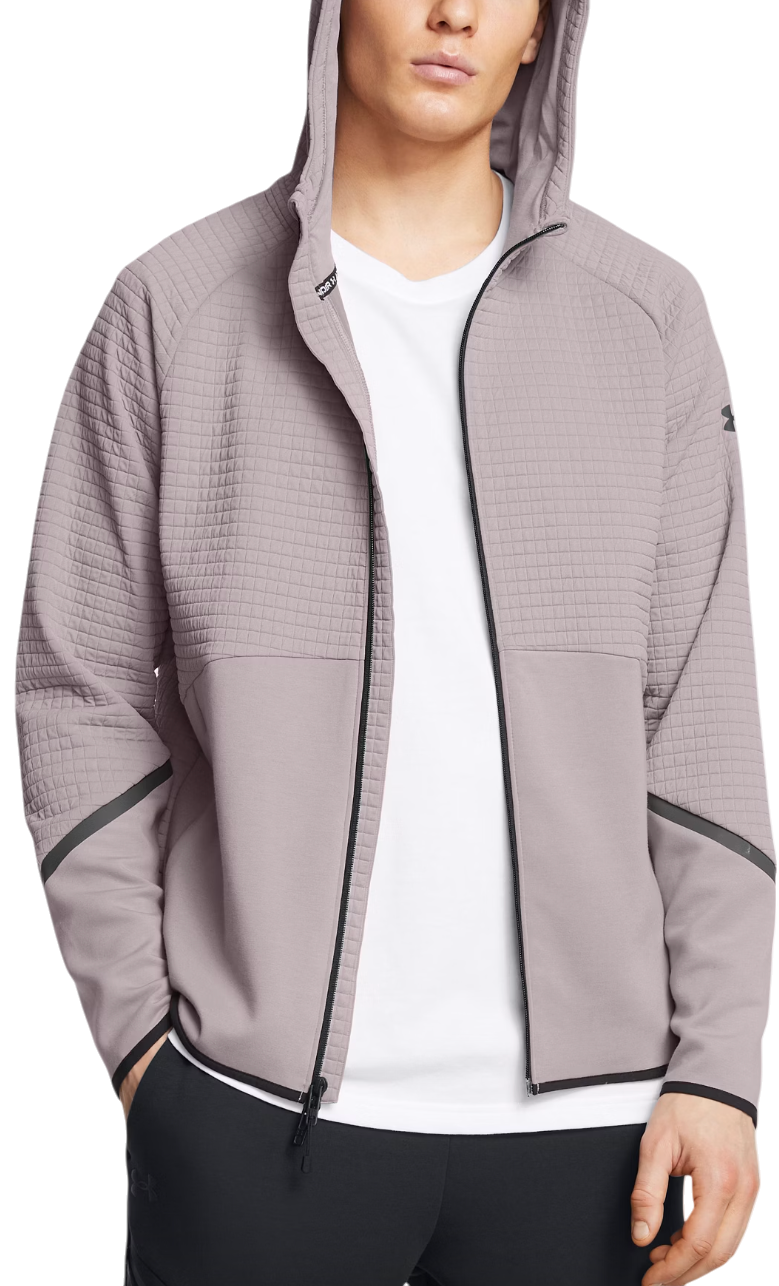 Majica s kapuljačom Under Armour UA Unstoppable Flc Grid FZ