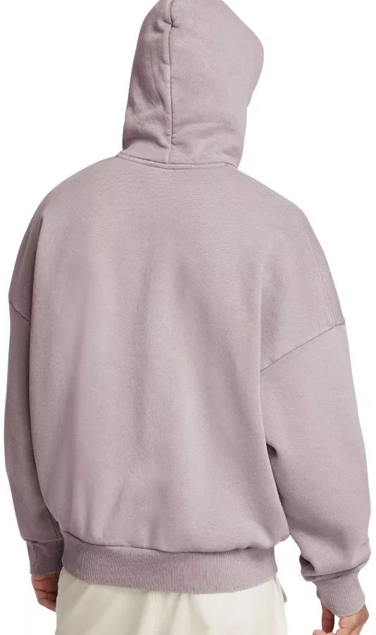 Under Armour UA Icon HWT Flc Wash OS Hood-GRY Kapucnis melegítő felsők
