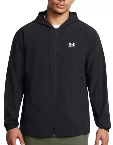 UA Vibe Woven Windbreaker-BLK