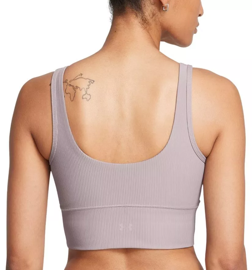 Tanktop Under Armour Meridian Rib Crop Tank-GRY