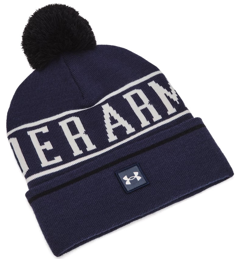 Čepice Under Armour M Halftime Pom Beanie-BLU