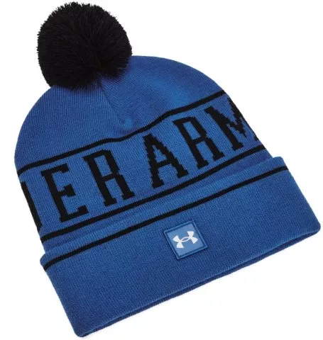 M Halftime Pom Beanie-BLU