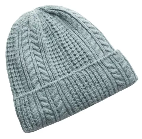 W Halftime Cable Knit Beanie