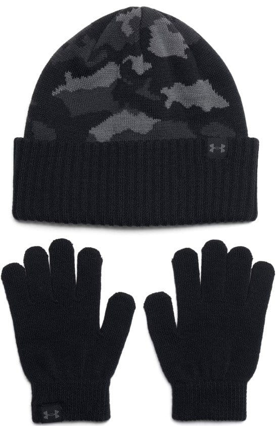 Czapka Under Armour B Beanie/Glove Combo-BLK