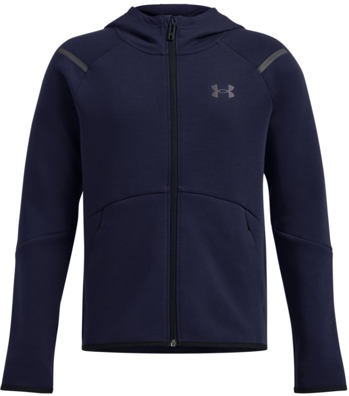 Sweatshirt com capuz Under Armour UA B Unstoppable Flc FZ-BLU
