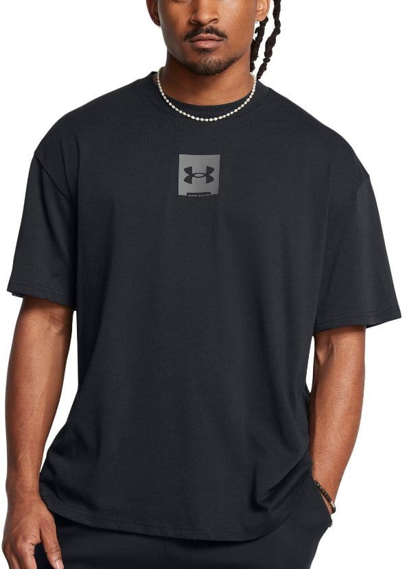 T-shirt Under Armour UA M HW OS SM BOX SS-BLK