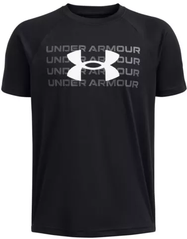 UA B TECH WM LOGO SS-BLK