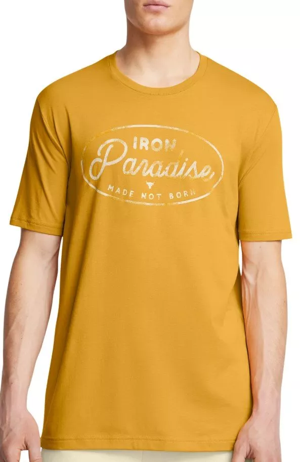 Koszulka Under Armour UA Pjt Rck Made Not Born SS-YLW