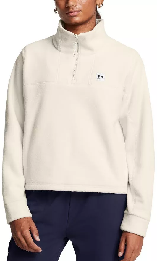 Sweatshirt Under Armour UA W Expanse Fleece HZ-WHT