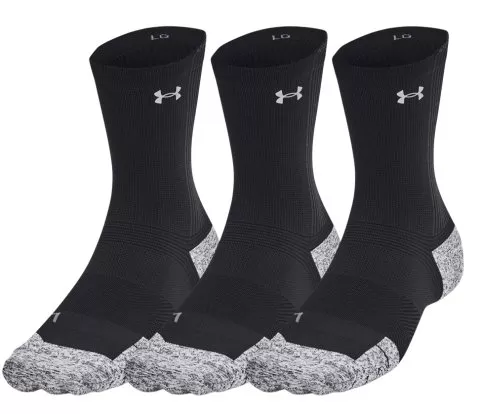 UA AD Run Cushion 3pk Crew