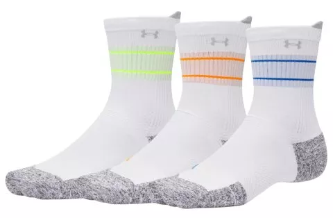 UA AD Run Cushion 3pk Crew