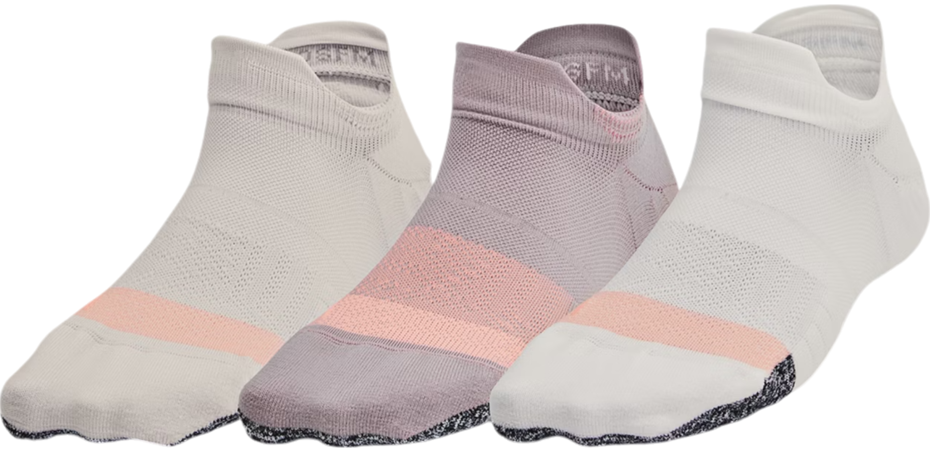 Ponožky Under Armour Breathe 3-Pack No Show Tab Socks