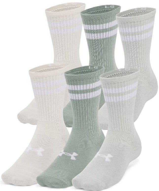 Ponožky Under Armour UA Essential 6pk Crew