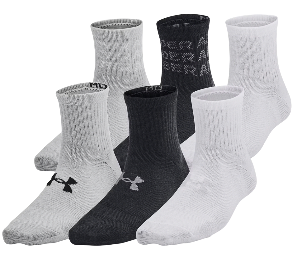 Čarape Under Armour Yth UA Essential 6pk Qtr