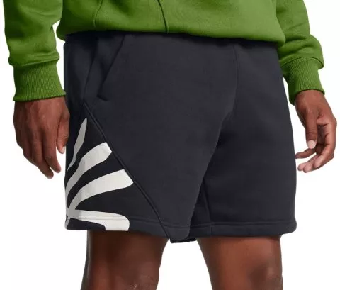 Curry Splash Fleece Short-BLK