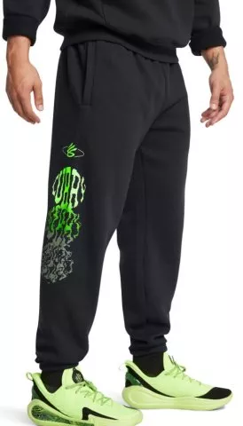 Curry Splash Graphic Jogger-BLK