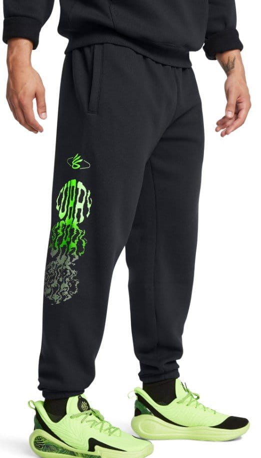 Nohavice Under Armour Curry Splash Graphic Jogger-BLK