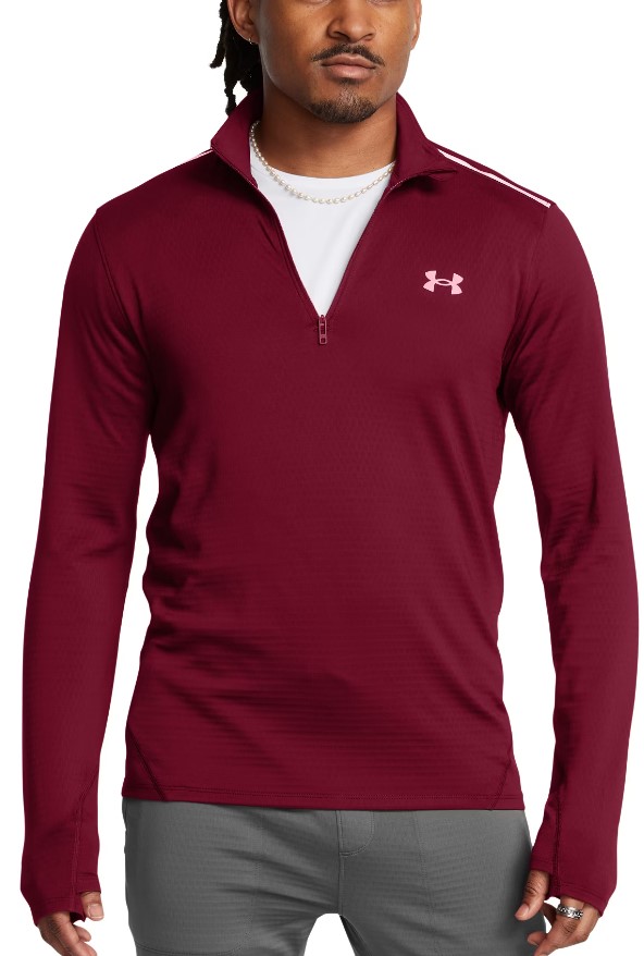 UA Vanish CW 1/4 Zip-RED