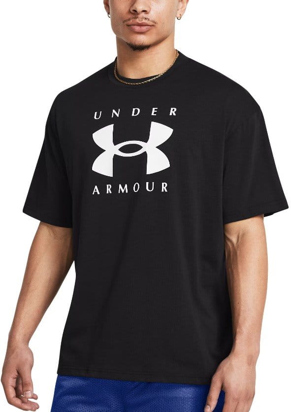 podkoszulek Under Armour UA M HW OS Branded SS-BLK