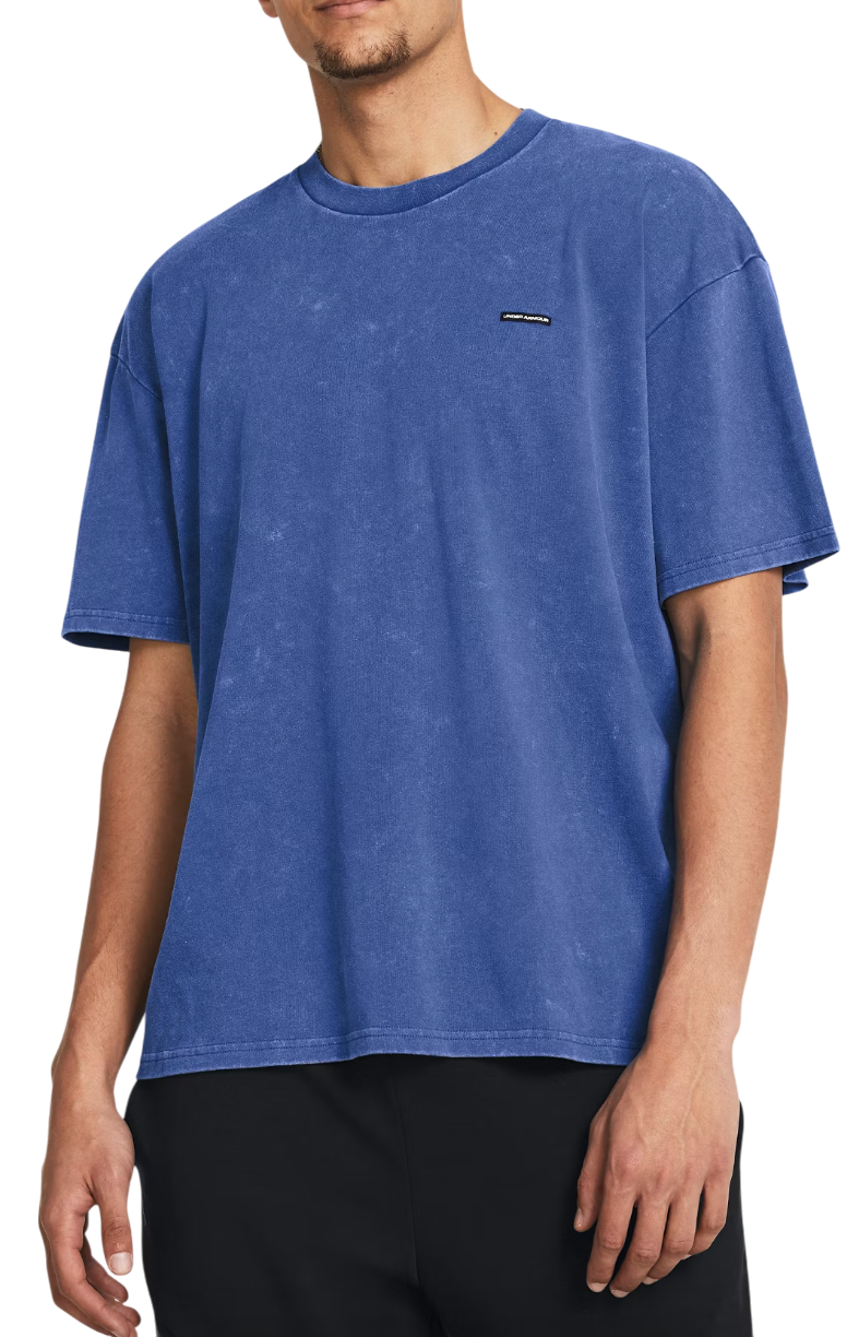 Koszulka Under Armour UA M HW OS LOGO WASH SS