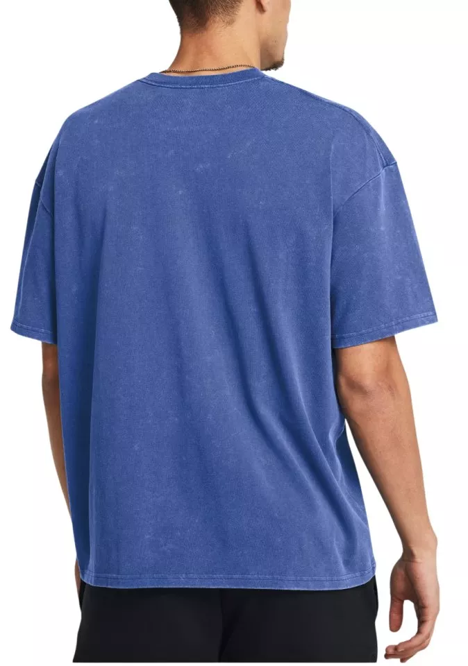 Koszulka Under Armour UA M HW OS LOGO WASH SS
