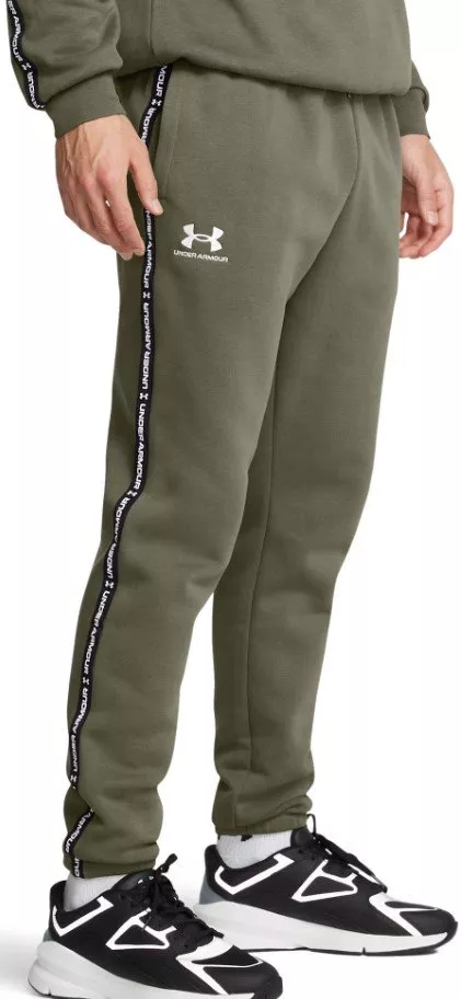Broeken Under Armour UA Icon Fleece Jgr Taping-GRN