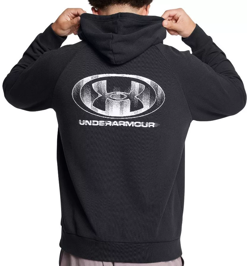 Sweatshirt Under Armour UA Rival Flc Txtr CG Hoodie-BLK