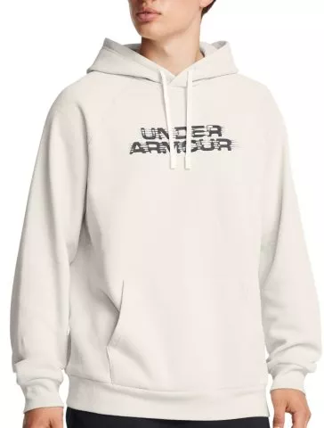 UA Rival Flc Txtr CG Hoodie-WHT