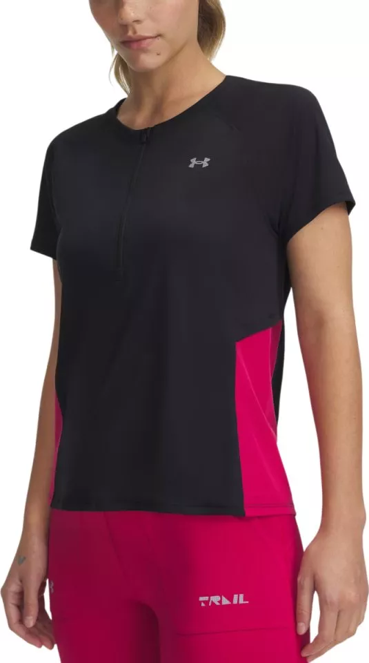 T-Shirt Under Armour UA Trail Run Zip SS