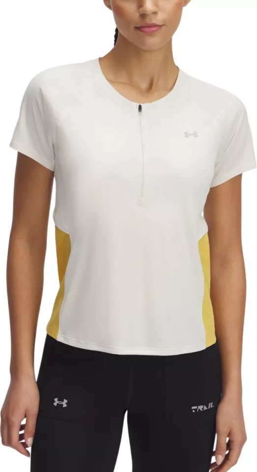 T-Shirt Under Armour UA Trail Run Zip SS