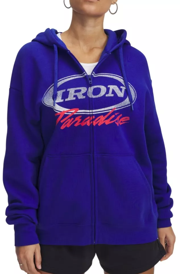 Sweatshirt med huva Under Armour Pjt Rck IP FZ