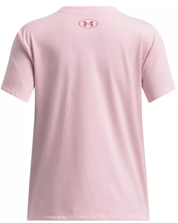 Dívčí sportovní tričko s krátkým rukávem Under Armour Bubble Wordmark