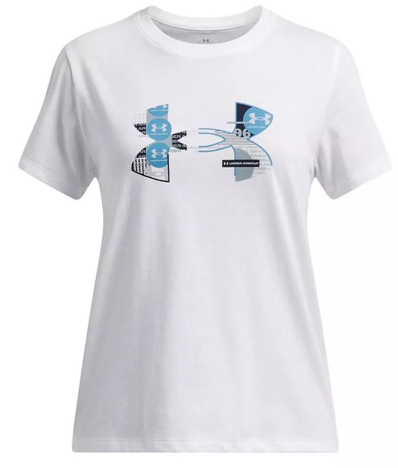 Dívčí sportovní tričko s krátkým rukávem Under Armour Big Logo Fill