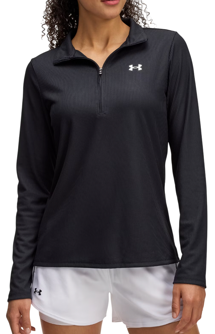 Тениска Under Armour Tech Rib 1/2 Zip Sweatshirt Women
