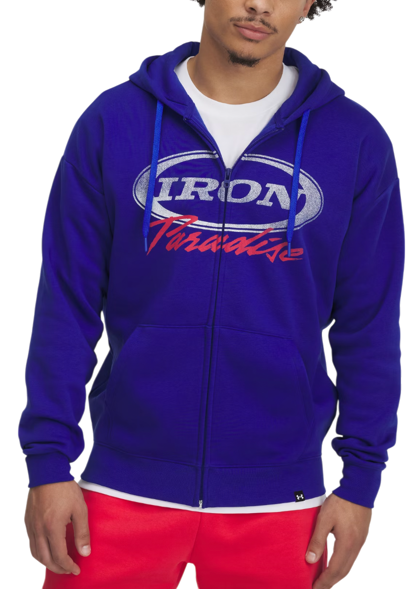 Mikina s kapucňou Under Armour Pjt Rock Icon Fleece FZ