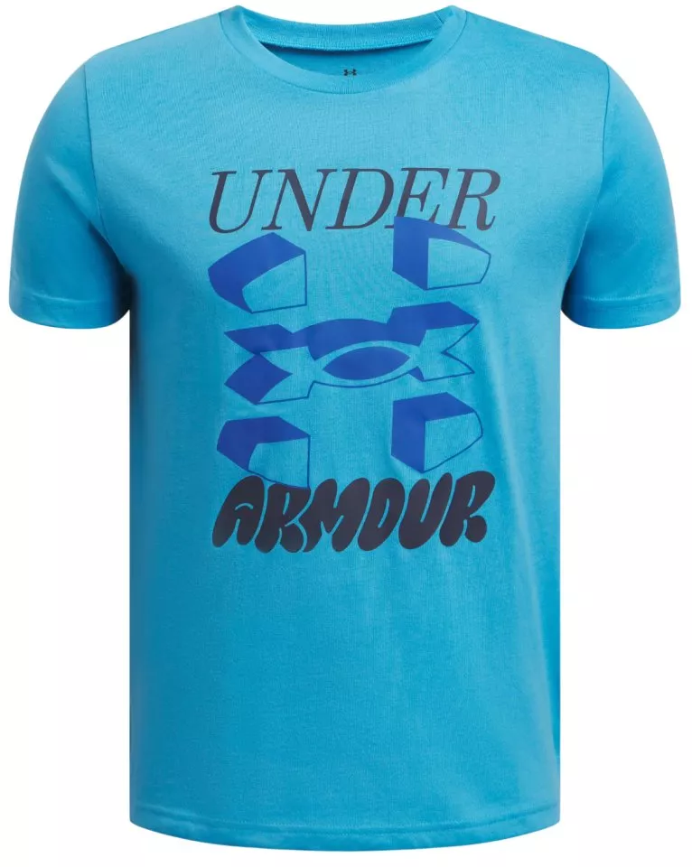 T-shirt Under Armour UA B SPLIT BIG LOGO SS