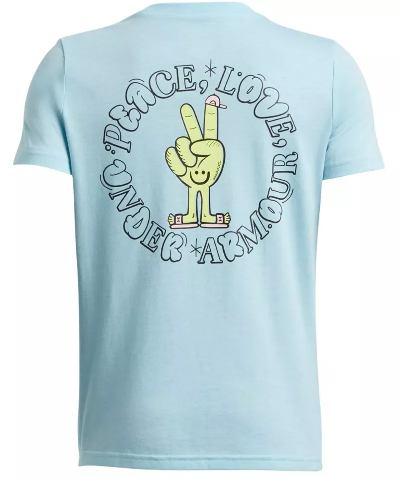 Koszulka Under Armour B PEACE LOVE UA SS