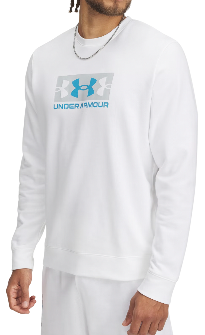 Langarm-T-Shirt Under Armour UA Rival Terry Logo Crew Q2