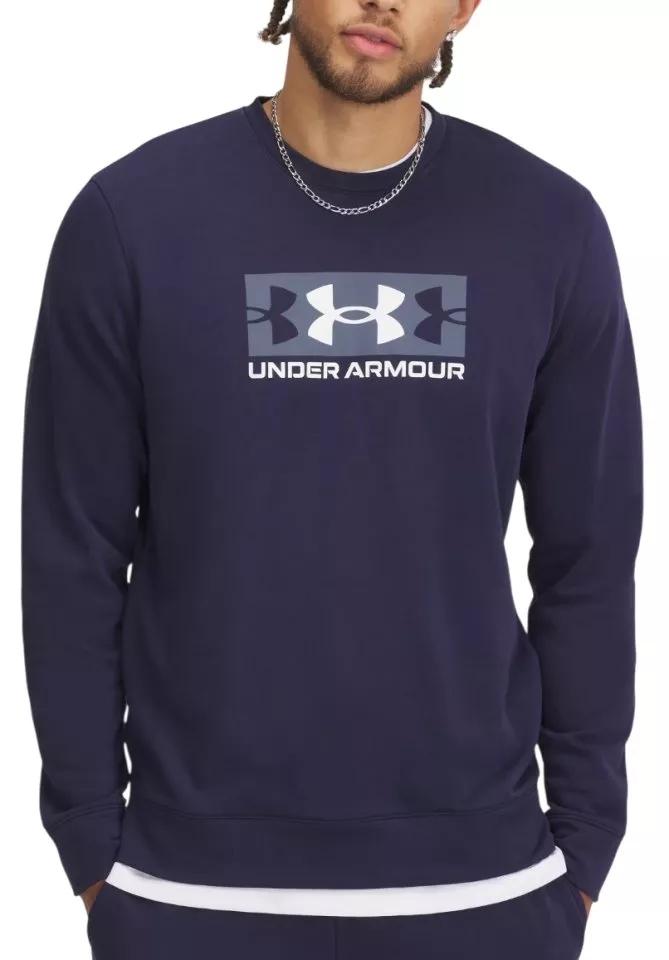 Langarm-T-Shirt Under Armour UA Rival Terry Logo Crew Q2