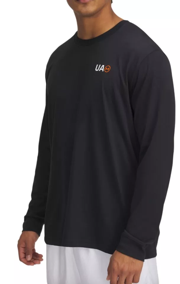 Under Armour UA M WORKWEAR LOGO LS Hosszú ujjú póló