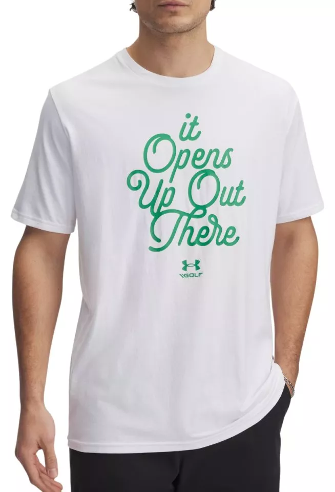 T-shirt Under Armour UA M 60/40S Golf Open Up SS