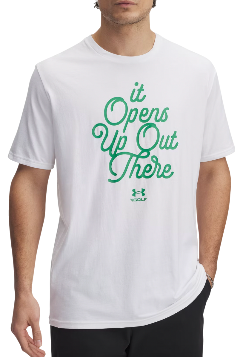 T-shirt Under Armour UA M 60/40S Golf Open Up SS