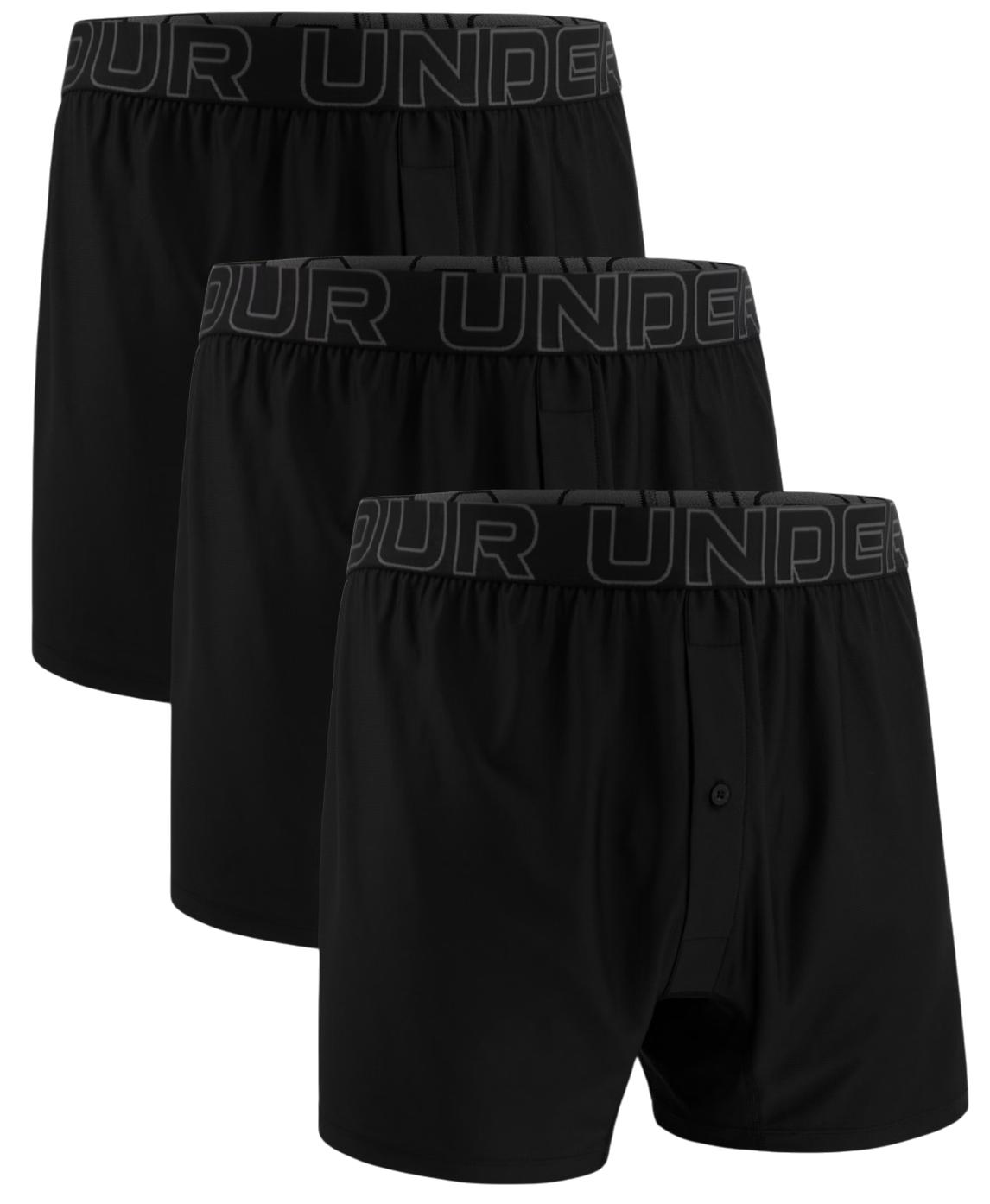 Μπόξερ Under Armour Performance Tech Mesh Boxer Short 3 Pcs