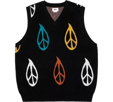 Obey Peaced Sweater Weste